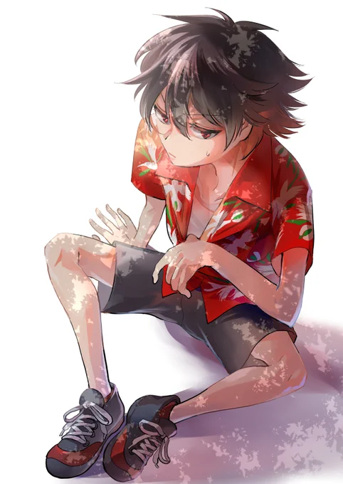 #〆ギド柄シャツ企画
祖07アモンくんで参加させていただきました!楽しい企画ありがとうございます! 