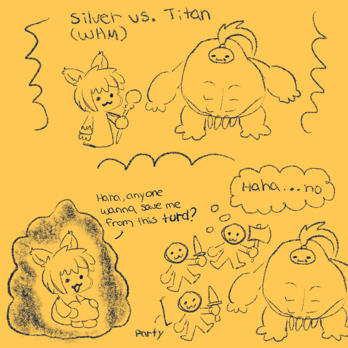 honestly just felt like sharing this one moment i had in #FFXIV