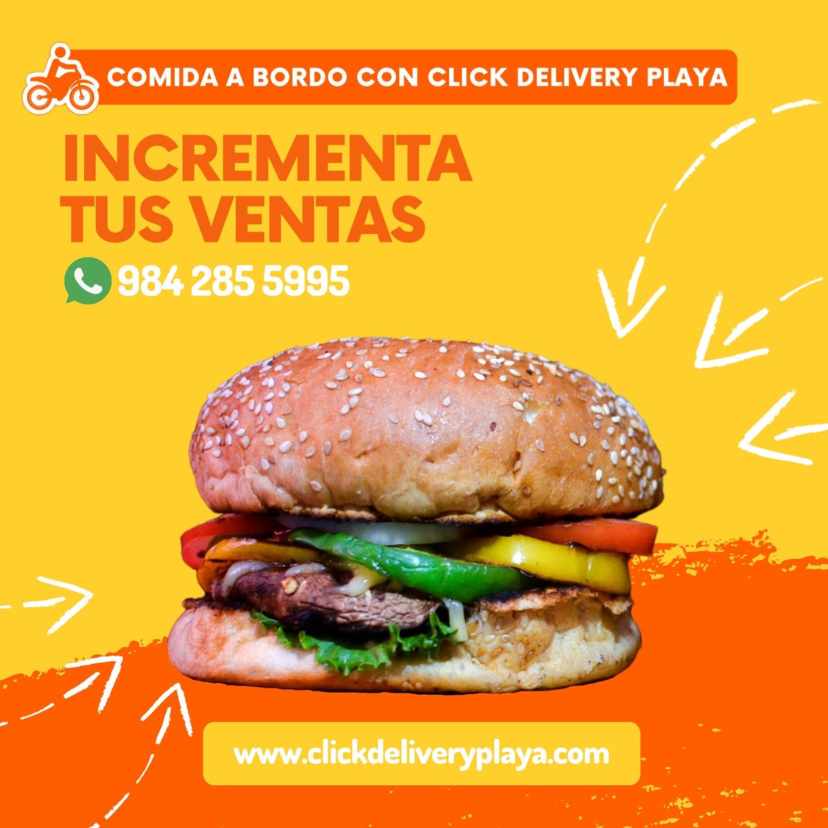 PlayaClick's tweet photo. Sigue trabajando desde casa sin descuidar a tus clientes 😉🛵 #ClickDeliveryPlaya es una plataforma para impulsar nuevos emprendimientos 👊💨

✅ 9842855995

#servicioadomilicio #consumelocal #PlayaDelCarmen https://t.co/xeyuwUOJgo