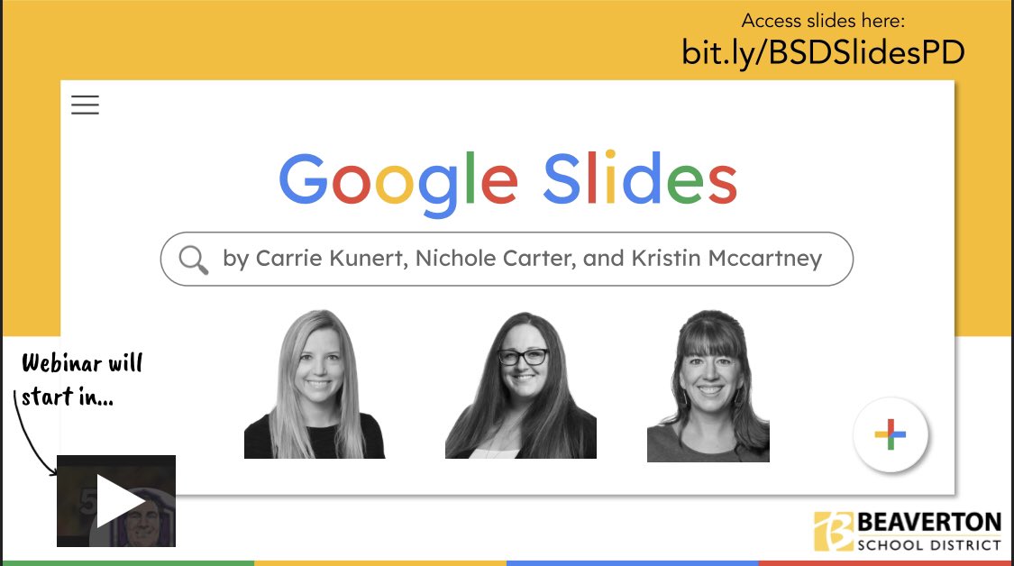 A large collection of #GoogleSlides resources curated and created to support our teachers and used for PD. Wanted to share in case it helps others. The work of many generous teachers in included! #BetterTogether  #TeacherStrong #BackToSchool2020 bit.ly/BSDSlidesPD
