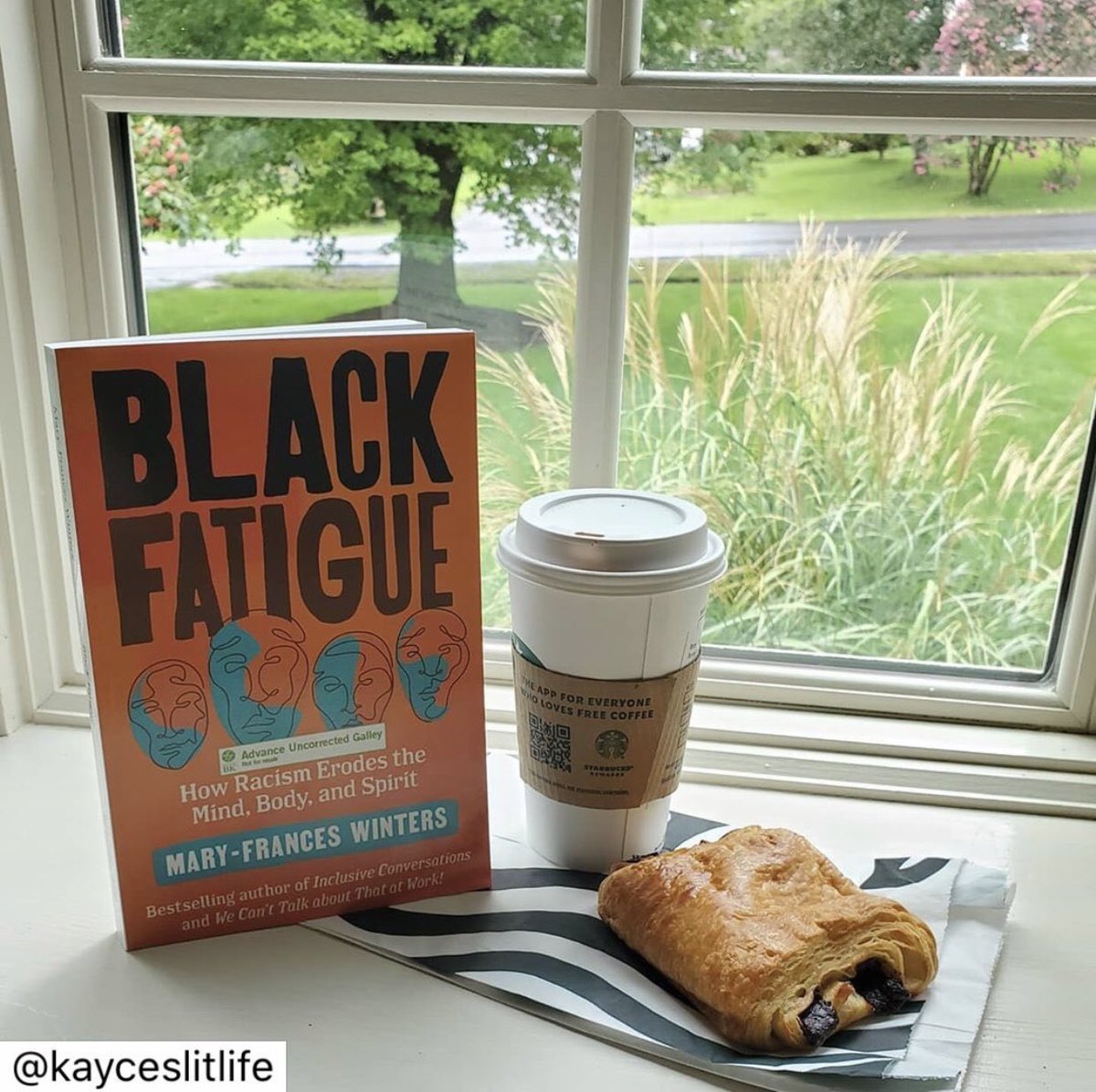 1. More. Day. 💥 until this could be how you start your mornings too! #BlackFatigue will be available tomorrow!

“If you are reading critical writings on #RaceandCulture, you need to add this one to your list. And if you're not reading writings on #race & #culture, start here.”