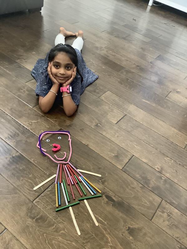 youremyparsons's tweet photo. Need some cuteness for your Monday? Here are some Kinder Coyotes creating self-portraits using materials from home or consumable materials here at school! Can’t wait to see what the rest of our friends create! #CRECoyotes #BeMeChallenge https://t.co/9q6tdkOPk3