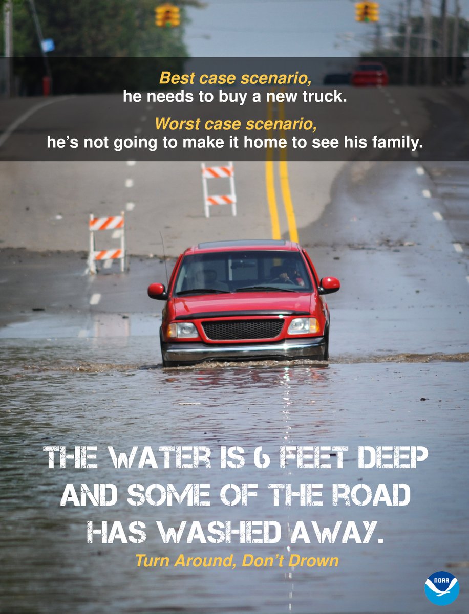 WRNAmbassadors's tweet photo. Some areas could get two feet...of rain. Here are four flooding graphics to use in highlighting the dangers of coastal and inland flooding. #Sally #WeatherReady https://t.co/AcfjGDbKlB