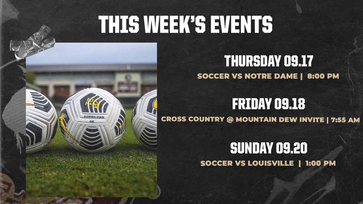 We have TWO fall sports back in action this weekend!

⬇️ Check it out ⬇️

#OneTribe