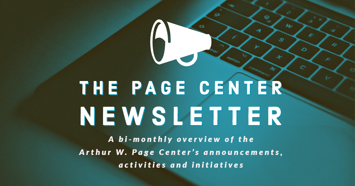 The Arthur W. Page Center tweet media