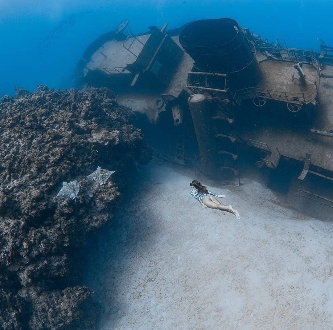 TravelBExplore's tweet photo. Grand Cayman is home to infinite natural wonders here is one.
The USS Kittiwake rests in the white Caribbean sand off Seven Mile Beach, and the shallow part of the wreck just 15ft below the surface an ideal location for divers #travelbugexplore

IG📸: coral.cay &amp; caymanjason https://t.co/yJaKCUI2TS