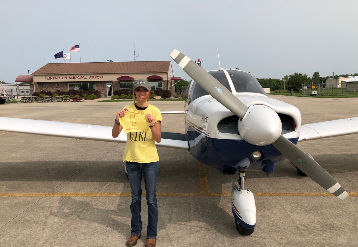 MizzCrazyDaisy's tweet photo. GUESS WHO FINALLY SOLO FOR THE FIRST TIME EVER!!! ✈️👩🏻✈️
Doesn’t feel real, I’ve been dreaming of this day for a long time!!! Onto that certificate now!!! 🥳🤩🥰#pilotGoals #SoloPilot https://t.co/rjNv5JoSAJ