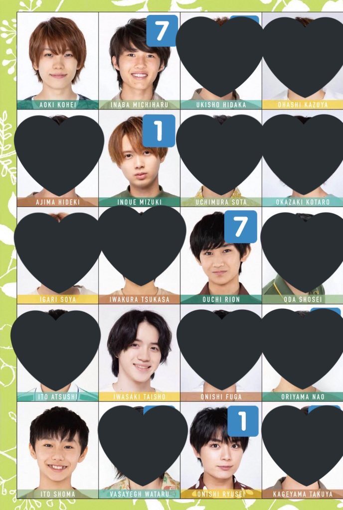 UoUS2S21's tweet photo. デタカ 2020  交換

【求】田村海琉　黒田光輝

【譲】画像参照
(印のないものは残り5枚です)

✔️まとめて交換できる方優先
✔️大幅な比率違い可能

リプ・DMお待ちしております☺︎
#デタカ交換 #デタカ交換Jr #デタカ交換2020 #Myojoデタカ交換2020 https://t.co/MbHY9EBkOY