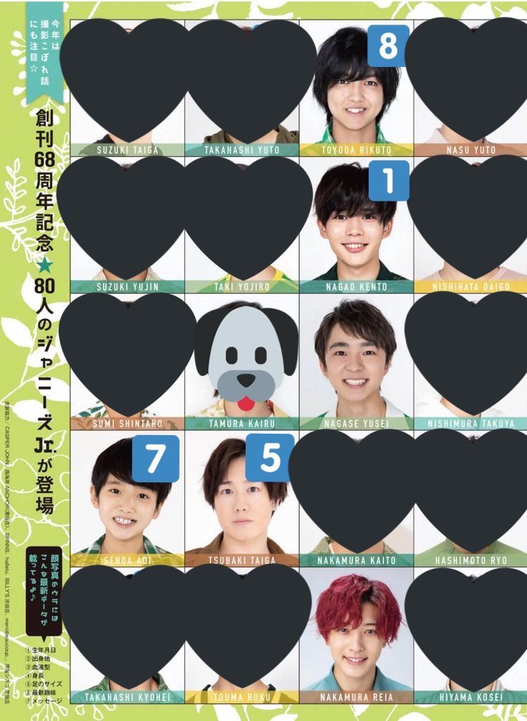 UoUS2S21's tweet photo. デタカ 2020  交換

【求】田村海琉　黒田光輝

【譲】画像参照
(印のないものは残り5枚です)

✔️まとめて交換できる方優先
✔️大幅な比率違い可能

リプ・DMお待ちしております☺︎
#デタカ交換 #デタカ交換Jr #デタカ交換2020 #Myojoデタカ交換2020 https://t.co/MbHY9EBkOY