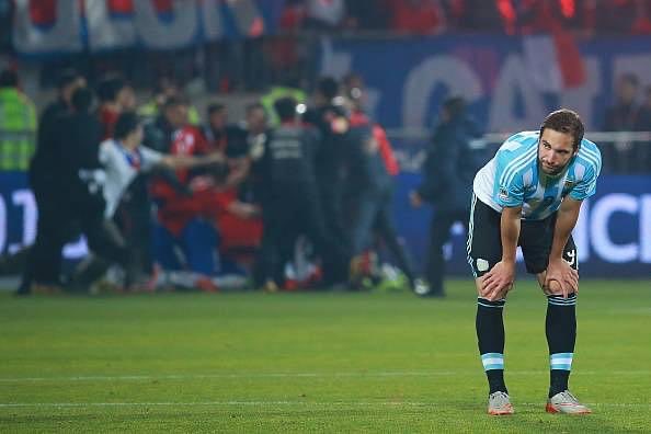 Scored the first one vs Chile in Copa America 2015 Final. He was the only Argentinian to score, and therefore they lost. Missed vs Chile in 2016, but it didn’t impact the final result, since Chile missed in the same sequence and Argentina missed their other penalty.