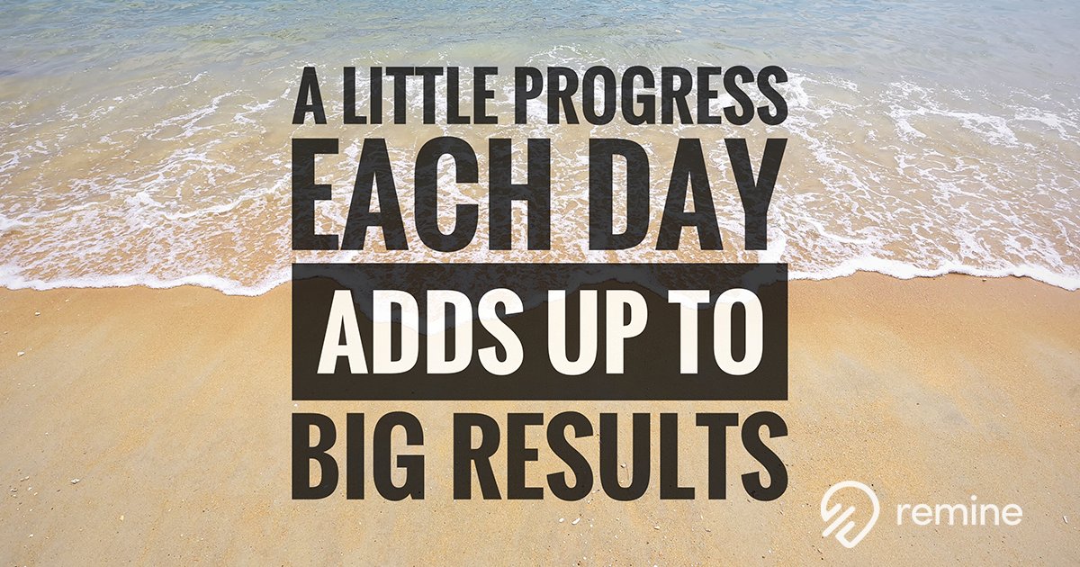 realremine's tweet photo. A little progress each day adds up to Big Results.
#MondayMotivation
Boost your #RealEstate business by finding new leads with Remine. Learn how by attending our webinars:
https://t.co/Bhc8OaIAbB
#realestatetech #realtors #realtorlife #realtor #realestate #realtorsevolve https://t.co/zGC8HIx4gG
