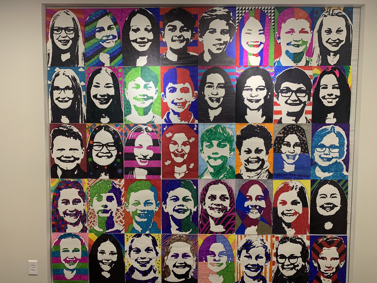 Hooray! First art projects of the year are starting to go to! <a href="/CCLSChargers/">CCLS - St. Louis</a> #arted #arteducation #middleschoolart
