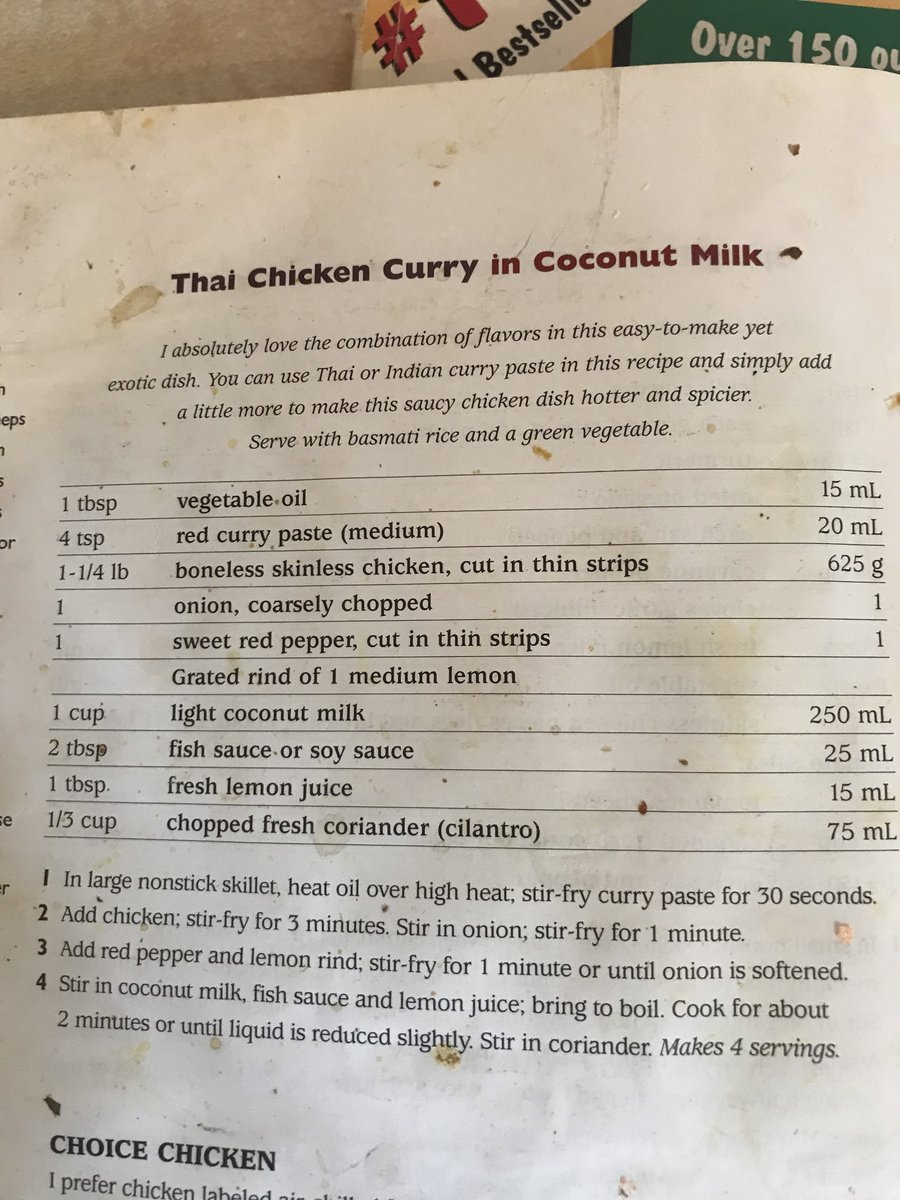 SenMaryCoyle's tweet photo. #MPChickenHero challenge accepted @StanKutcher Here is a recipe from Anne Lindsay. https://t.co/hJOeDtqiP8