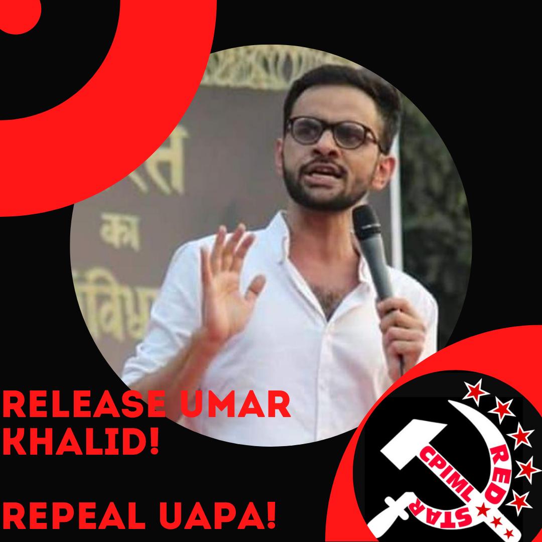 cpimlrsmp's tweet image. Draconian, your rules might be

But strong are also words!

Repress, you keep on

And rise we shall always!

#ResistRepression
#StandWithUmarKhalid
#FreeAllPoliticalPrisoners
#FreeUmarKhalid
#RepealUAPA
#StopWitchhunting
#IndiaUnitedAgainstHate
#NoToHatePolitics
#CPIMLRS