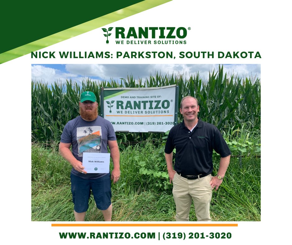 rantizosprays's tweet photo. New state alert 🚨 

Rantizo Application Services Contractor, Nick Williams is ready to Fly &amp; Apply in Parkston, #SouthDakota!

Drone spraying, cover crops and MORE...the sky's the limit!

https://t.co/wcQKTadjvp

#RantizoSolutions #FlyAndApply #PrecisionAg

@WilliamsDrones https://t.co/goOxcWDyH7
