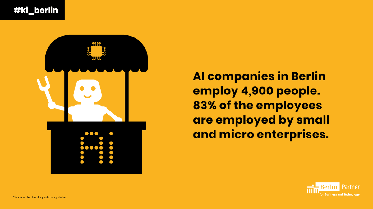 ai__berlin's tweet photo. With a big community of small start-ups and companies, Berlin's the perfect launch pad to develop and scale your #AI ideas. 🔄💡

Find out more on #ki_berlin: https://t.co/FOltaunQsY https://t.co/N37h7UCR9Q