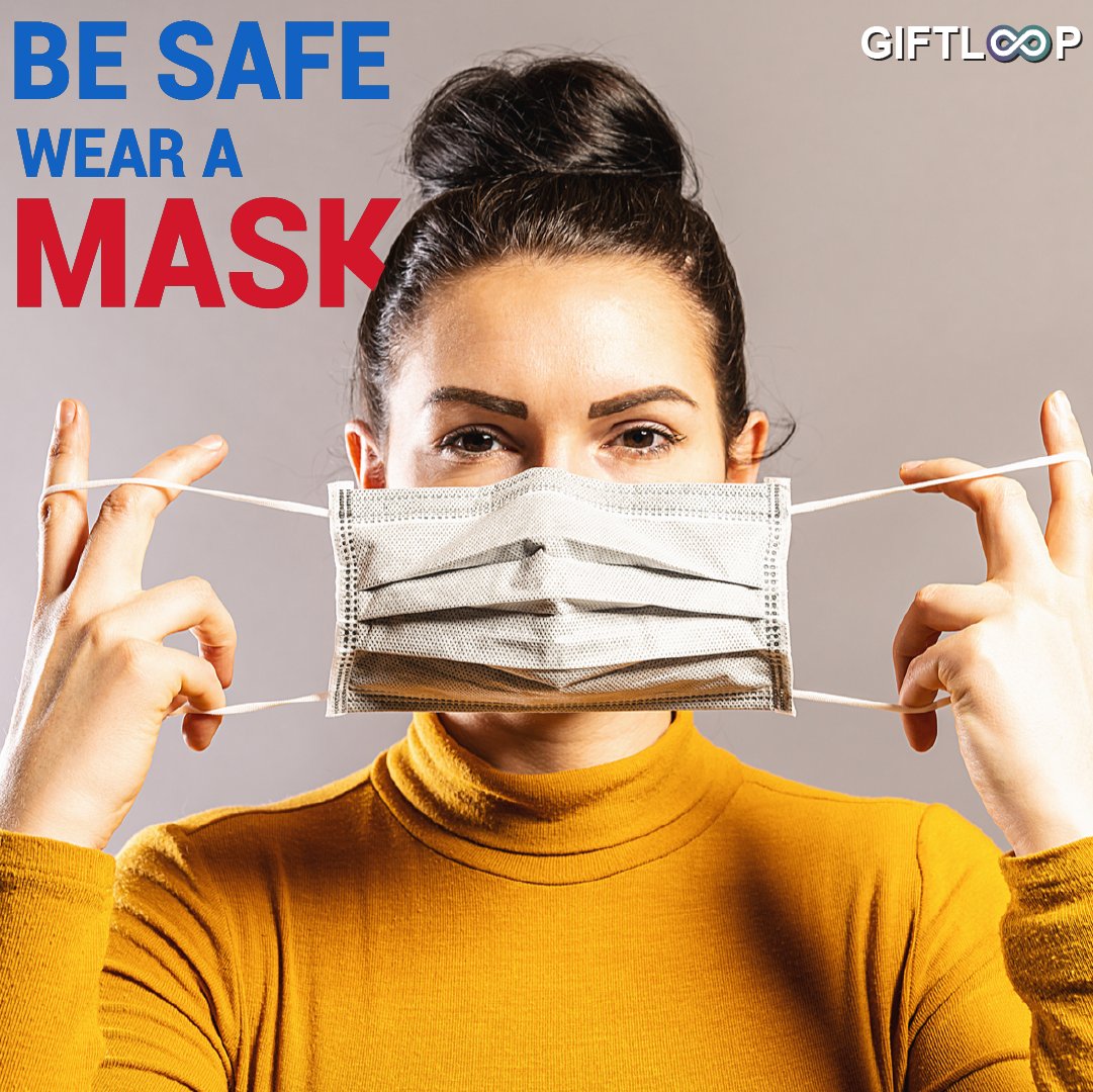 giftloop's tweet photo. Always remember that properly wearing a mask or cloth face covering can help keep you safe while navigating the COVID-19 pandemic. :)
#rewardsapp #earnrewards #freegiftcard #giftloopapp #makemoneyfromhome #stayhome #stayathome #stayhomewithgitfloop https://t.co/pmIx4bcIy7