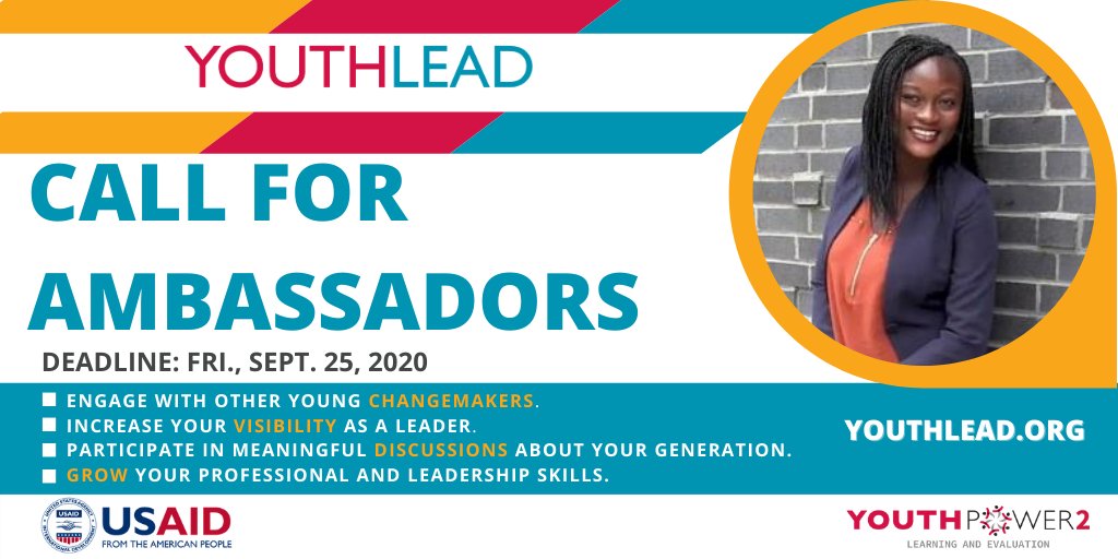 We believe that #YouthLead! <a href="/youthleadglobal/">youthleadglobal</a> is now accepting applications for our next #YouthLead Ambassador cohort! Apply today! ow.ly/OiMw50Be2Pr