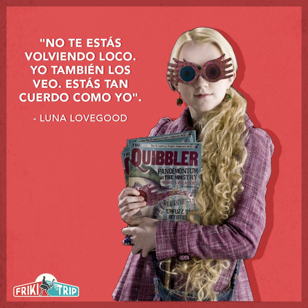 frikitrip's tweet photo. ¿Recuerdas en qué momento y a quién le dice Luna esta frase?👀 

👉 Descubre todas nuestras experiencias temáticas de Harry Potter⚡️ en https://t.co/h5KAqPf6Gn https://t.co/sYBTRdJK61