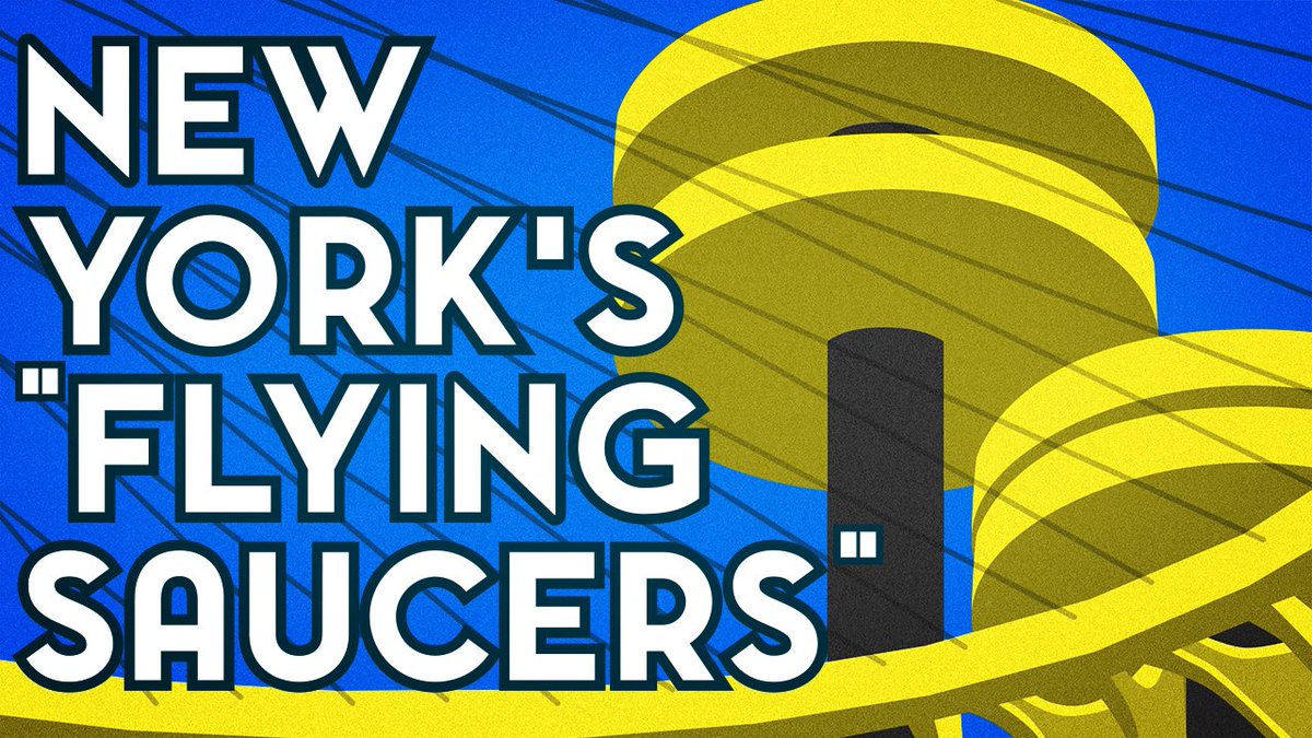 Remember those flying saucers from Men in Black? What were they? I mean, yeah, flying saucers... but what were they REALLY? Today we look at the history of the New York State Pavilion in Queens (and Universal Studios Orlando)! youtu.be/IESy1kFaJuI