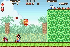 Super Mario Advance (2001) Introduces the Ace Coin, there are 100 in total and 5 in each level. Nothing too special, but is great for completionists. Nothing else to say, 7/10.