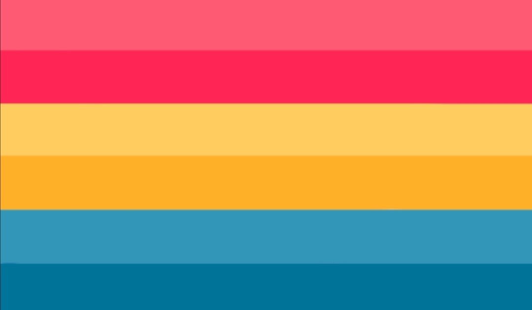 LISTEN TO ME!!!! The original pan flag was made by a person who supports bi/pan lesbians. (left) The "new" pan flag doesn't include trans people and was made/posted by a lesbian with a few pan people as consultants. (right)