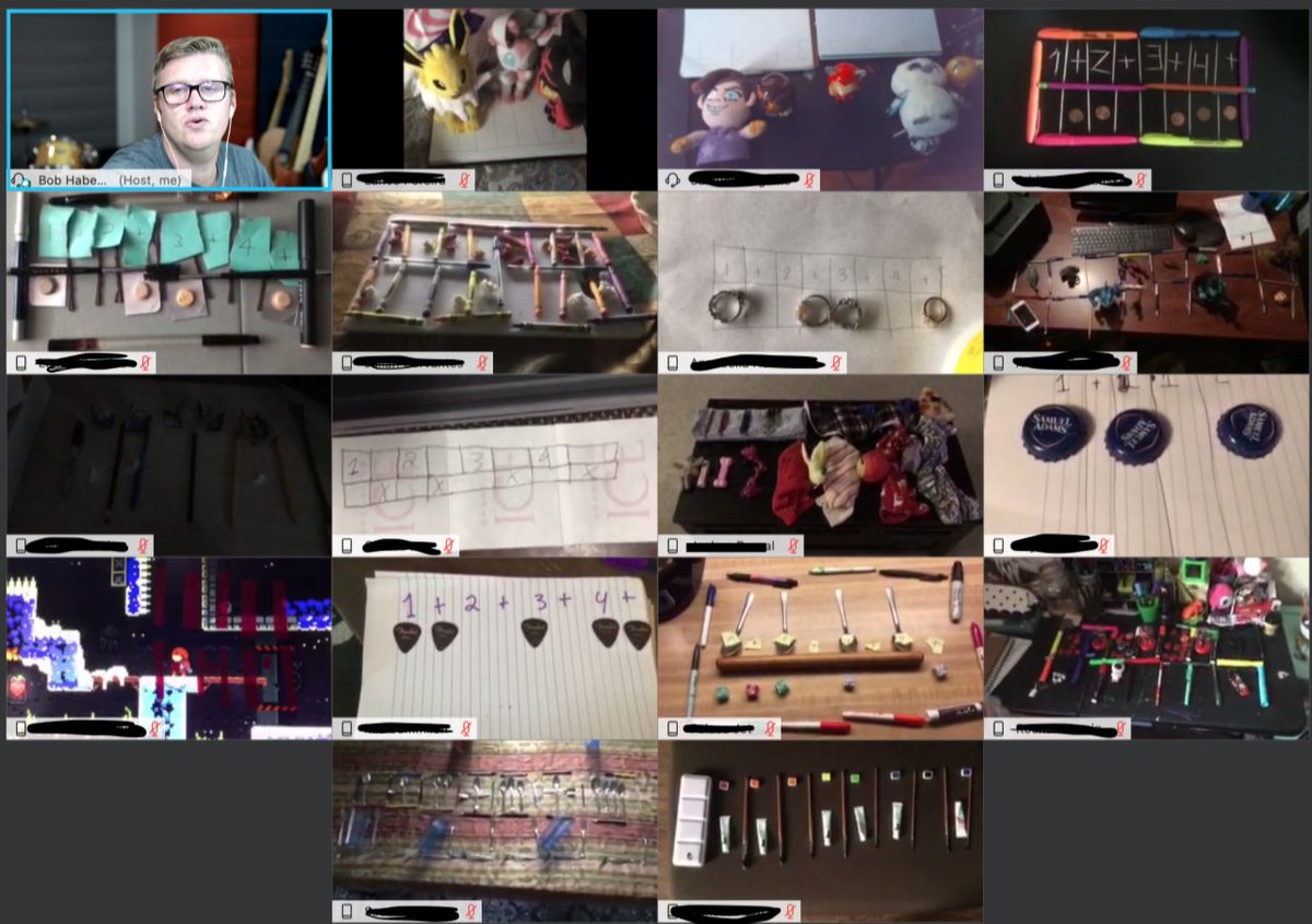 comics_teacher's tweet photo. Mr. Habersat from @shedthemusic had his @OLCHS_Music students create a sequencer with found objects, and the results are amazing!  #olchspride #teaching #learning https://t.co/t2eJlfunQh