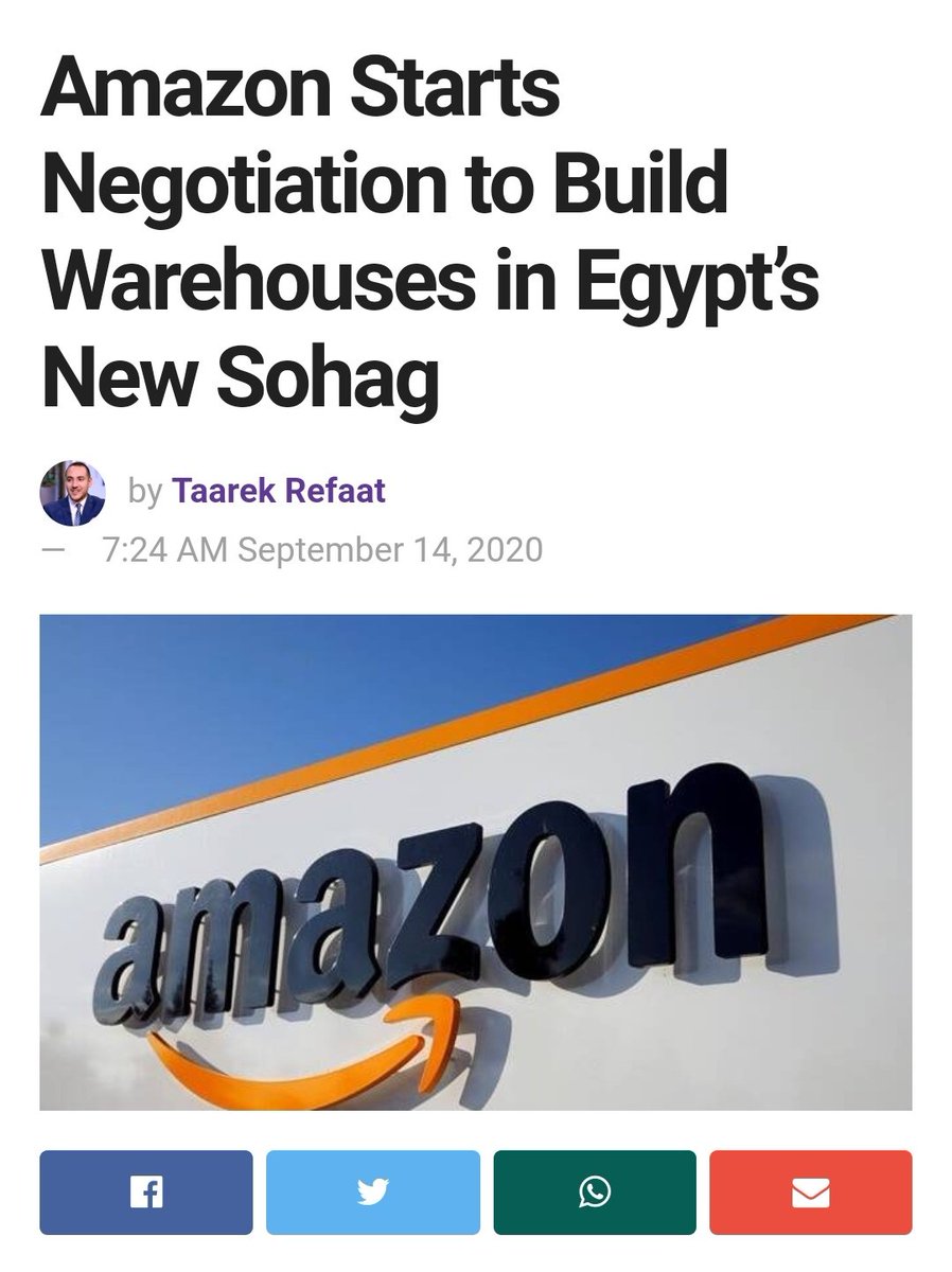 7mzawii_tube's tweet photo. أمازون بدأت تتفاوض عشان تبني
 مستودعات تجارية في مصر 🇪🇬❤

اتوقع انو بنقدر نقول ان : اول الغيث قطرة 🔥
حالياً رح تكون عبارة عن
 مستودعات لتخزين البضائع 
ولكن يمكن الموضوع يتطور وتصير 
مقر للسيرفرات بالمستقبل 😍🔥

@awscloud 
#levantServers #northafricanservers https://t.co/LBhyAFI2qP