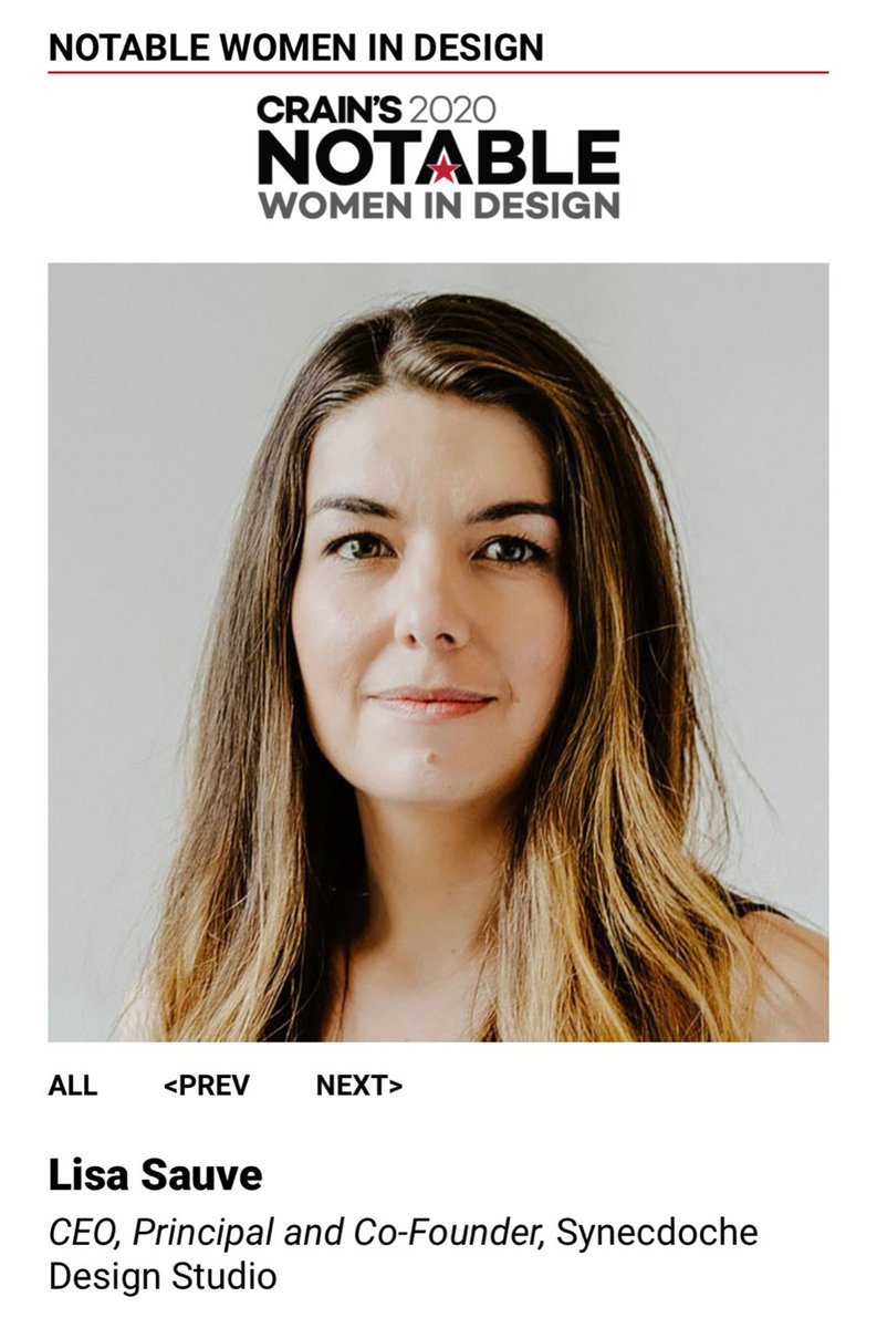 lisauve_'s tweet image. Proud to be part of such a talented group. 2020 Notable Women in Design - Lisa Sauve crainsdetroit.com/awards/lisa-sa… via @crainsdetroit #design #womenindesign #dogoodwork