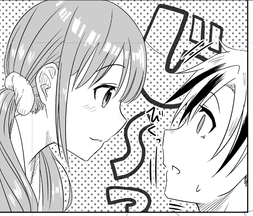 完成の目途は立ったので今週中には上げるけど作画が全然進まない!
これはかわいくあれと祈って描いたとこ 