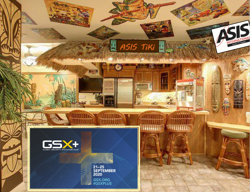 ASISAustin's tweet photo. Grab your favorite tropical drink and join us this Thursday for a Pre-GSX Happy Hour at the ASIS Tiki Bar!  Visit https://t.co/n7DsKNn8sb to register today!  Bingo will be played for prizes. https://t.co/BOpkSC3exp