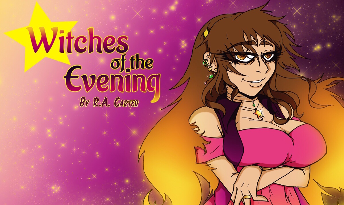 RACarter10's tweet photo. @IHeartWebcomics Hi, I’m R.A. Carter and I have a webcomic called “Witches of the Evening”!

⭐️ComicFury: https://t.co/a7FGcKjvxC
⭐️Tapas: https://t.co/8YciQcWr4a

If you enjoy it, please like/rate &amp; leave a comment on either site! Thanks! 💖 https://t.co/Ajwan1QMVU