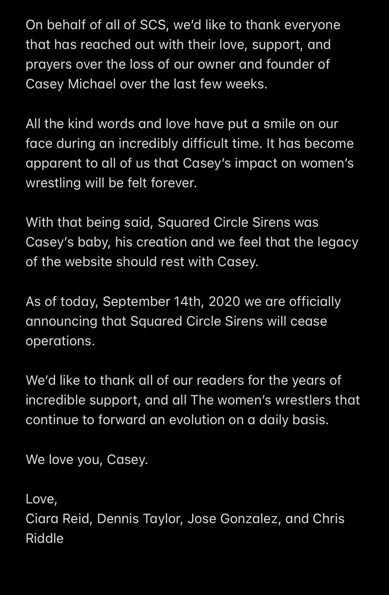 squared circle sirens tweet media