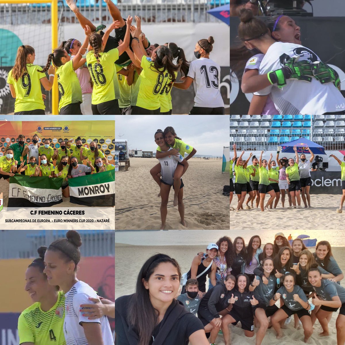 Delia Baz12 (@baz12delia) on Twitter photo SUBCAMPEONAS DE EUROPA DE FÚTBOL PLAYA 💚
Este es mi equipo: ORGULLO, ESFUERZO Y HUMILDAD. Sin medios y mirar a donde hemos llegado.
1,2,3 CÁCERES!!💚💚
@CFFCaceres
<a href="/BeachSoccer_WW/">BeachSoccerWorldwide</a> SUBCAMPEONAS DE EUROPA DE FÚTBOL PLAYA 💚
Este es mi equipo: ORGULLO, ESFUERZO Y HUMILDAD. Sin medios y mirar a donde hemos llegado.
1,2,3 CÁCERES!!💚💚
@CFFCaceres
<a href="/BeachSoccer_WW/">BeachSoccerWorldwide</a>