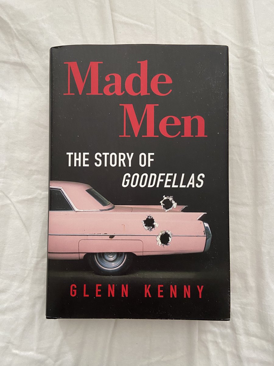 Today I begin a thread of 2020 books I like with my close personal friend  @Glenn__Kenny's MADE MEN: THE STORY OF GOODFELLAS. I *love* to read a smart, detailed production history. It's meticulously researched and written with Glenn's characteristic wit and verve.
