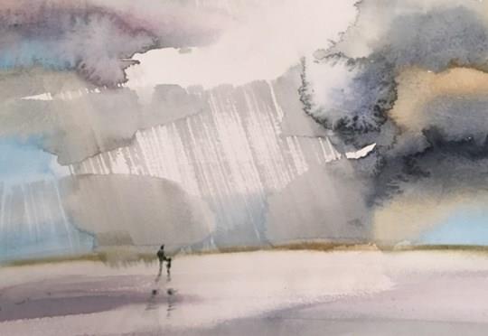 Online Zoom Art Courses - Painting in Watercolours for Absolute Beginners Thursday 1-3pm tinyurl.com/y4sfmyq8