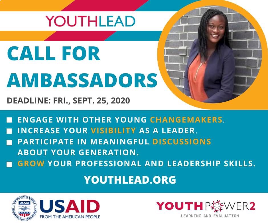 We believe that #YouthLead! <a href="/youthleadglobal/">youthleadglobal</a> is now accepting applications for our next #YouthLead Ambassador cohort! Apply today! ow.ly/d0Mj50Be30D