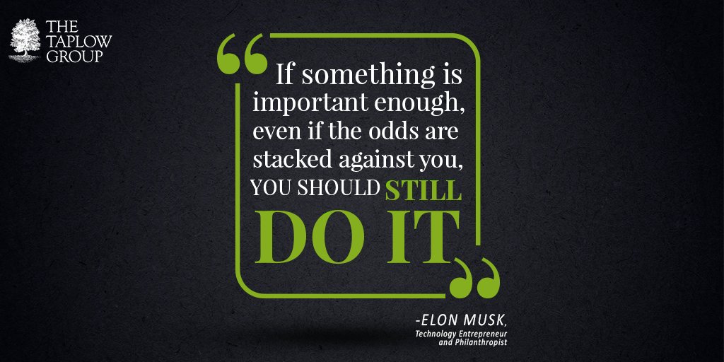 Having the #motivation to do something can help you achieve your #goals &amp; dreams, whatever they may be. Here are some words of wisdom to inspire you! To know more about our services visit bit.ly/3bKPQ0L
 #executivesearch #MotivationalQuotes #mondaymotivation #ElonMusk