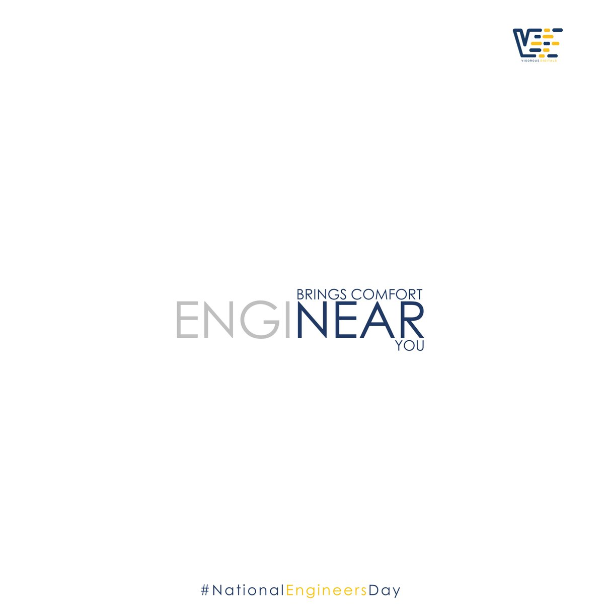 adjammedia's tweet photo. ⁣An engineer serves mankind by making dreams come true
Making everything at your comfort they complete their responsibility
Warm wishes from @vigorousdigitals to every engineer's out there!
#NationalEngineersDay
#SocialMediaMarketing #SocialMediaManagement https://t.co/KQRO8Jk4KG