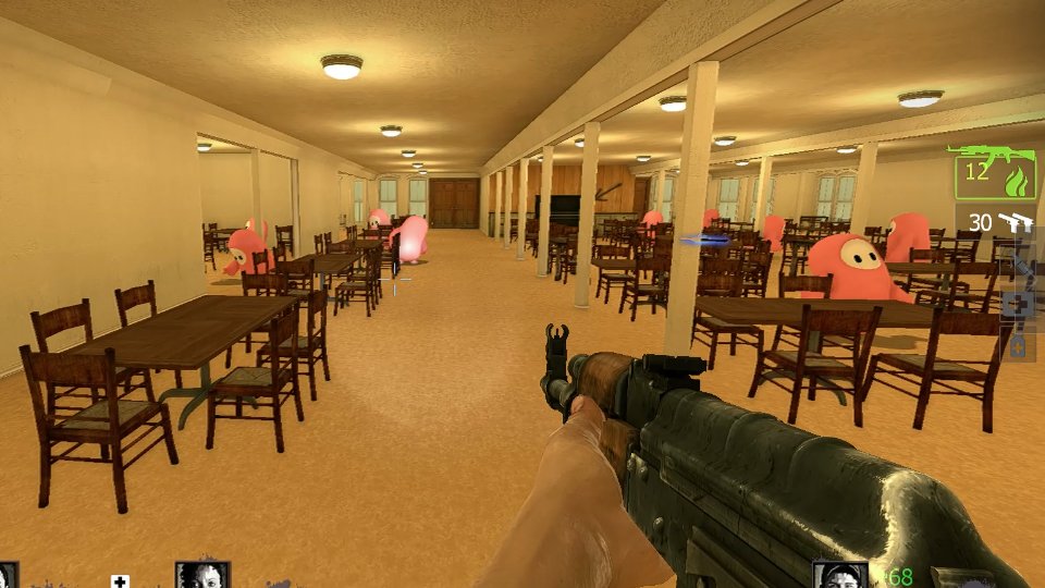Tremolo L4d2のfallguysのmodめっちゃかわいいけど頭当てられないし上の階の脚見えてて草 Tremolo L4d2のfallguysのmodめっちゃかわいいけど頭当てられないし上の階の脚見えてて草