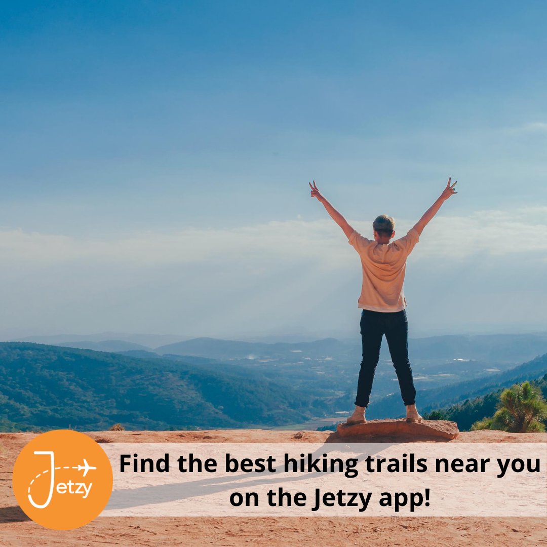 JetzyApp's tweet photo. Do you love hiking? On Jetzy, you can connect with other hikers to find the best trails! To get started and connect, check out here: https://t.co/MuffJN2HG8
#hiking #jetzy #jetzymehere #excersise #strapyourbootsin #boots #naturelover https://t.co/JzoiWF49Eb