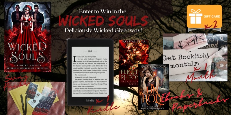 From the authors of Wicked Souls, the BIG giveaway! Enter to win more stuff than I can list here!! kingsumo.com/g/oendof/wicke… 
#WickedSoulsRH #WickedSouls #paranormalromancebookauthor #paranormalromance #DanaLyons