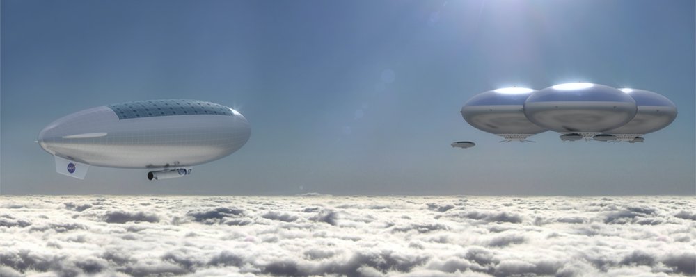 I, for one, am looking forward to the Venus cloud-habitat airships  https://sacd.larc.nasa.gov/smab/havoc/  (thx  @jsnell for the reminder that this NASA concept exists)