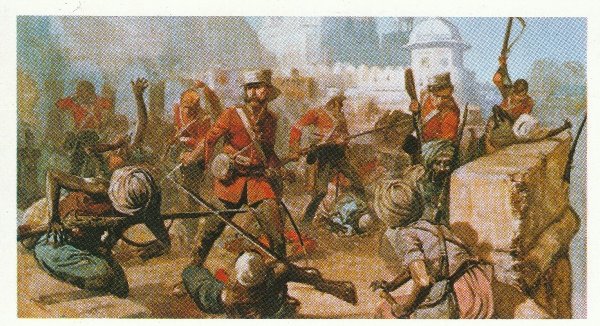 especially as the squat houses that filled the Delhi had been fortified, with each one being turned into a stronghold that had to be taken at the point of the bayonet. Herbert Reade, a Canadian surgeon won the VC for clearing an enemy strongpoint that was targeting the wounded