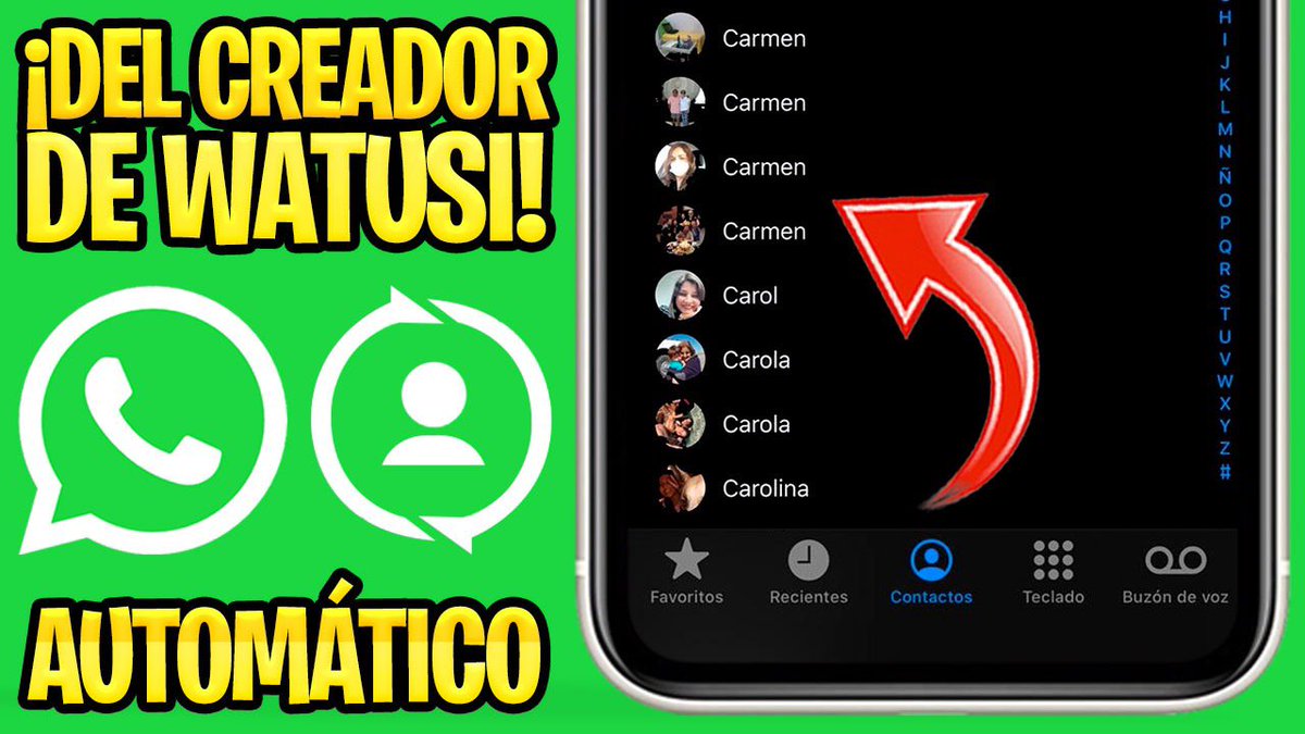 ⭐️ FÁCIL CON UN TOQUE 👤 SINCRONIZA LAS FOTOS DE PERFIL DE #WhatsApp CON LA DE TUS CONTACTOS EN #iOS 📸

🎥youtu.be/BIxMC5_piU8

🎁 Regalo 🔟 licencias de #ContactSync, sólo debes:

1️⃣ Seguir al creador del tweak <a href="/FouadRaheb/">Fouad Raheb</a> y a mí ✨

2️⃣ A esta publicación darle #ReTweet y ❤️
