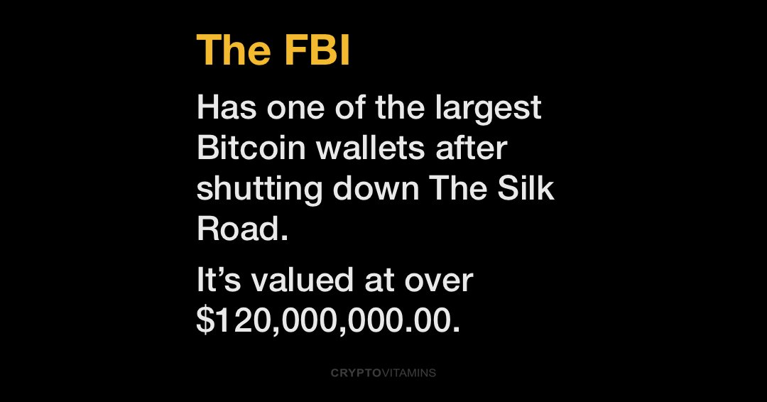 crypto_vitamins's tweet photo. #SilkRoad was an internet black market founded by @RealRossU that was shut down multiple times by the FBI, inadvertently making them one of the wealthiest #Bitcoin operators.

PS: https://t.co/tCmCN2OjTv https://t.co/jD7wTrqxOS