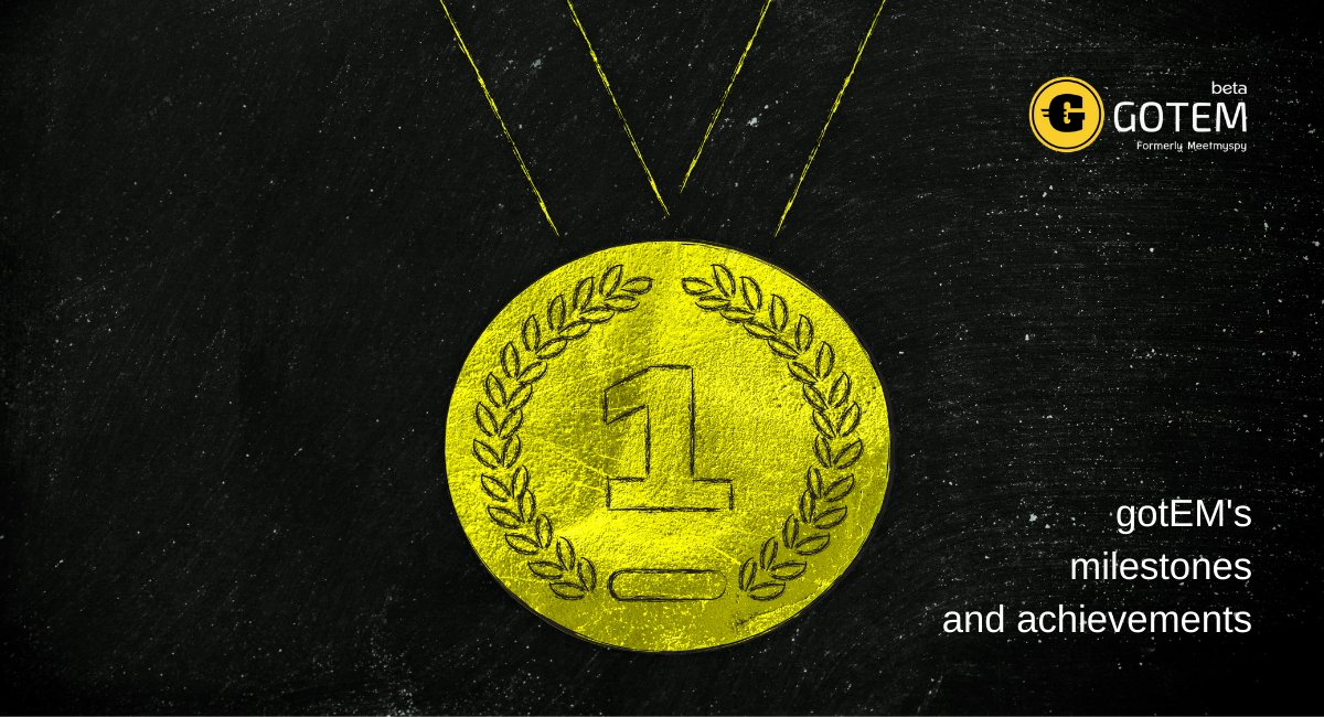 gotem_io's tweet photo. Hi! 👋🏻 The original idea for the now-existing #gotEM platform appeared back in 2015. Before the renaming, the project was called #MeetMySpy. Follow our social media to learn more about our achievements! 🏆 
Learn more about the gotEM's opportunities here: https://t.co/tcGilgVVJ4 https://t.co/hbh1aq6yj8