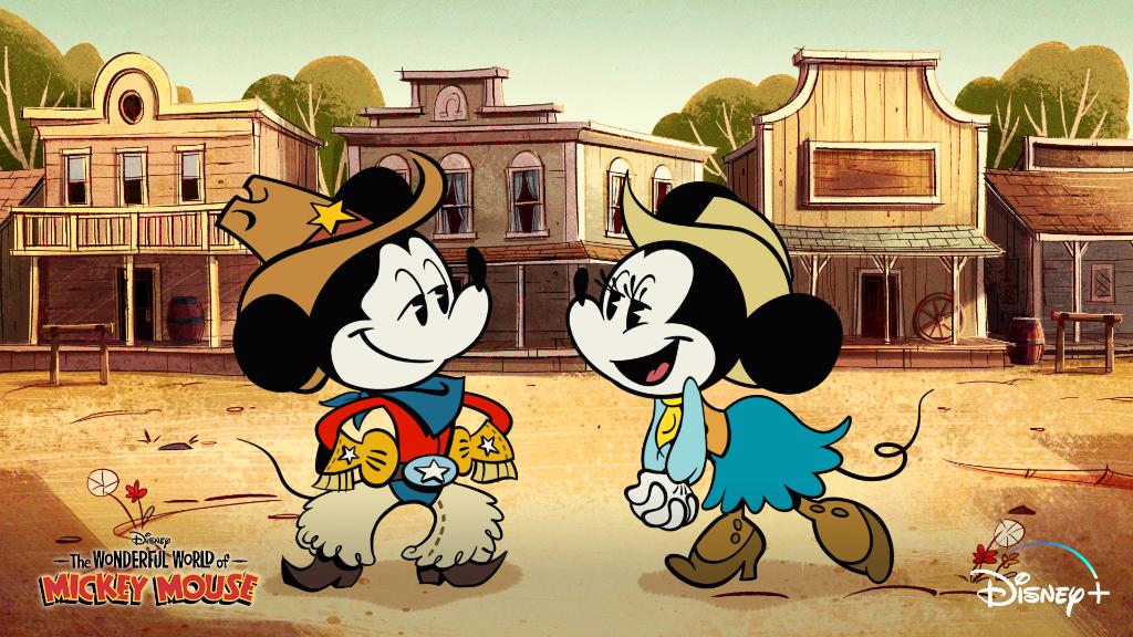 Disney's tweet photo. Get ready to smile from ear to ear! Some of your favorite characters are coming to an all-new animated Original Series, The Wonderful World of Mickey Mouse! Start streaming on Mickey’s birthday, November 18, only on #DisneyPlus. https://t.co/YNQHry553Z