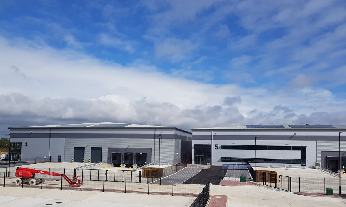 A few pictures from Axis J9 Bicester last week following  practical completion of all five #Phase1 units. #Congratulations to the all the team who worked so hard.  axisj9.co.uk #engineeringdifference #buildingservicesconsultants #CornishArchitects #BaileyJohnsonHayes