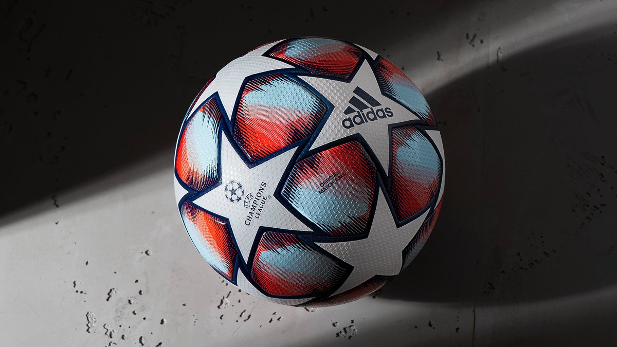 adidasUK's tweet photo. Ready for a shot at glory.

Introducing the new @ChampionsLeague official match ball for the 2020/21 season.

https://t.co/EGKmVox3qX
#ReadyForSport https://t.co/TRJJVJT80j